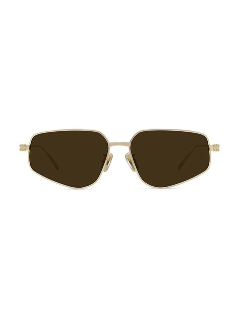 givenchy gv speed 57mm geometric sunglasses|Givenchy GV Speed Geometric Sunglasses, 57mm .